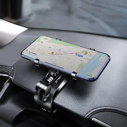 Miniatura 6 de zipelo Soporte para Teléfono de Coche, Soporte de Teléfono Celular de ABS para Auto, Soporte de Teléfono Celular de Salpicadero de 1400 Grados