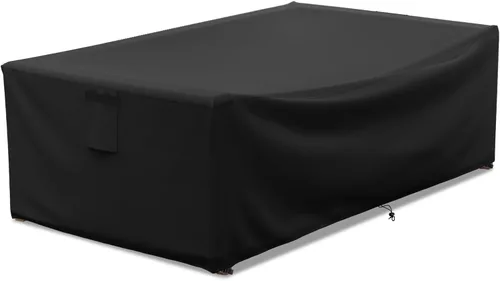 Miniatura 12 de Cubiertas para muebles de patio STARTWO impermeables, resistentes a los rayos UV, resistentes a los desgarros, resistentes para 7-12 asientos