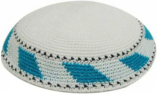 Miniatura 10 de Zion Judaica - Paquetes de Kipá de punto de calidad a granel, Kipppot o Kippas individuales, clips Kipa gratis incluidos