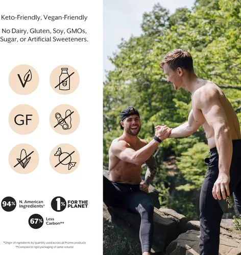 Miniatura 6 de ProMix Nutrition Polvo de preentrenamiento, cereza y lima, maximiza la concentración y el rendimiento, ayuda a la ganancia muscular, resistencia