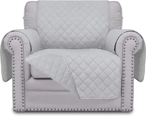 Miniatura 238 de Easy-Going - Funda para sofá, futón y sillón sin reposabrazos, reversible, resistente al agua, para mascotas y niños (azul oscuro/azul claro)