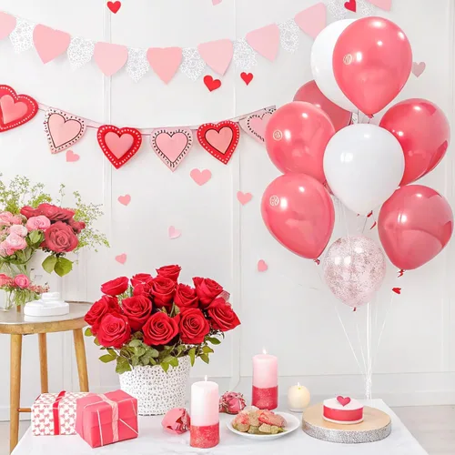 Miniatura 6 de Uncle Paul 40 hojas románticas de cartulina rosa – 8.5 x 11 pulgadas, doble cara, papel de impresora de 65 libras, perfecto para álbumes de rosado
