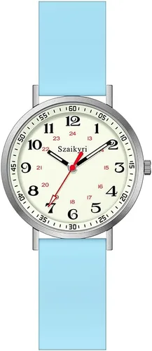 Miniatura 16 de Szaikyri Relojes de enfermera para mujeres, profesionales médicos, estudiantes con esfera de hora militar luminosa y fácil de leer, reloj deportivo