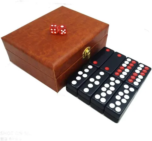Pai Gow Tiles - Juego de azulejos chinos Pai Gow, juego de azulejos de Pai Gow grande para adultos, tarjetas de frotamiento de mano para adultos,