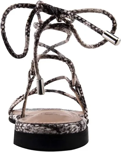 Miniatura 4 de The Drop Women's Samantha Flat Strappy Lace-up Sandal