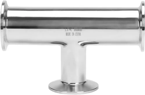 DERNORD Reductora de abrazadera Tee 3 vías Acero inoxidable 304 Instalación sanitaria (Diámetro de la tubería: 1,5 pulgadas x 1,5 pulgadas x 1