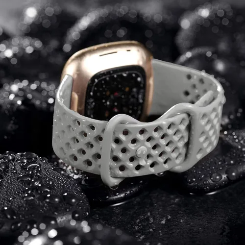 Miniatura 3 de Maledan Compatible con Fitbit Sense Band Fitbit Versa 3 Band Fitbit Sense 2 Band Fitbit Versa 4 Bandas, correa de reloj deportiva impermeable