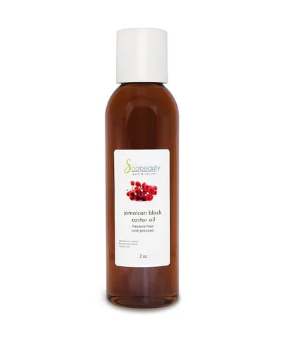 Miniatura 12 de Soapeauty Aceite de ricino negro jamaicano prensado en frío sin refinar Aceite de ricino negro natural 100% puro que promueve una piel y cabello