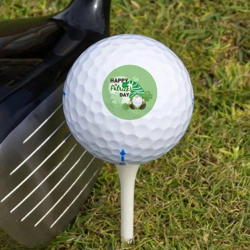 Miniatura 3 de GRAPHICS & MORE Juego de 3 pelotas de golf de San Patricio