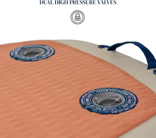 Miniatura 6 de ISLE Megalodon - Tabla de remo inflable y paquete de accesorios iSUP – Capacidad de hasta 1,050 libras, duradera, ligera, estable – 12 pies de largo