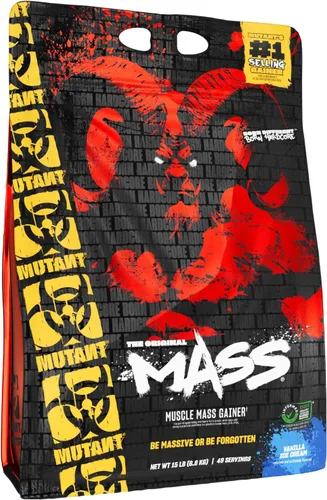 Miniatura 15 de Mutant Mass Extreme Gainer - Proteína de suero en polvo - Construye el tamaño muscular y la fuerza - Calorías limpias de alta densidad