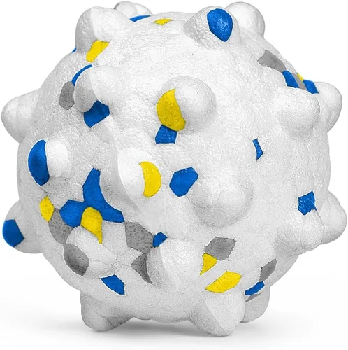 Miniatura 17 de Pelotas de tenis para perros Moonorange para masticadores agresivos, juguete interactivo indestructible, duradero, rebotador para perros, juego