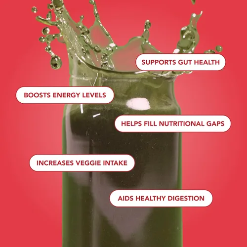 Miniatura 5 de Clean Simple Eats Super Greens Powder - Polvo de verduras con sabor natural con clorella, espirulina, superalimentos y fibra prebiótica, sin
