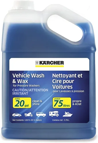 Miniatura 5 de Kärcher 1700 PSI K 2 - Paquete de lavadora eléctrica a presión con manguera de 26 pies, 2 varitas de pulverización, detergente para vehículos y cera