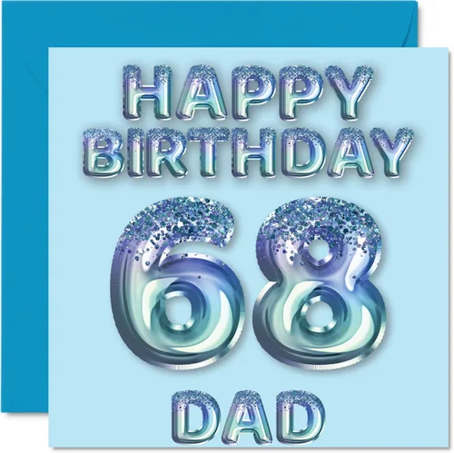 Miniatura 67 de Stuff4 Tarjeta de primer cumpleaños para niños, globo de fiesta con purpurina azul, tarjetas de feliz cumpleaños para niño de 1 año, nieto, hijo, 57