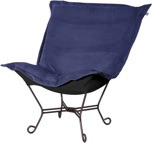 Miniatura 83 de Howard Elliott Collection Avanti Pecan - Silla de asiento oscilante con funda, silla multiusos de mariposa con marco de titanio, muebles de patio