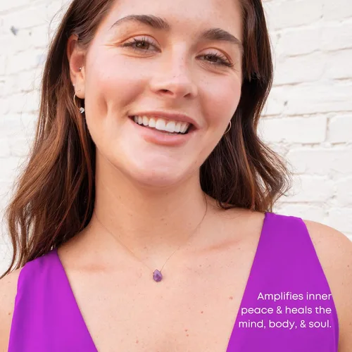 Miniatura 32 de SoulKu Luxe Inspirational Necklace, Empowerment Jewelry, Handcrafted Necklace For Women, Gift For Mom, 2" Extender With Lobster Clasp, 16" Nylon Cord