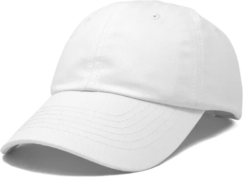 Miniatura 49 de DALIX Gorra plana de algodón, color marrón, náutico, rosa, rojo o blanco, para niños o jóvenes