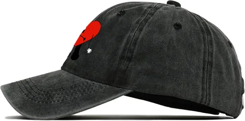 Miniatura 3 de EKOFECK Gorra de béisbol Bad Cute Bunny para hombres y mujeres, ajustable, estilo hip hop, para deportes al aire libre, gorra de vaquero unisex