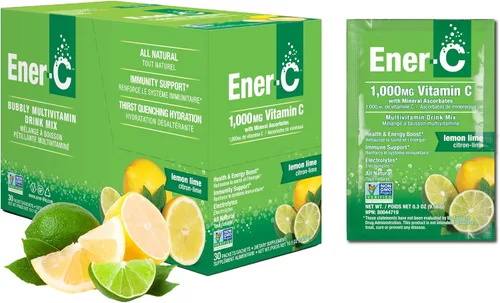 Ener-C Mezcla de bebida multivitamínica – Paquetes de vitaminas para agua, paquetes de electrolitos en polvo, mezcla de bebidas vitamínicas, mezcla