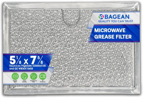 Miniatura 7 de Filtro de microondas de repuesto de 5.12" x 7.64", se adapta a Frigidaire 5304464105 WB06X10608 Filtro de microondas GE - Filtro de grasa