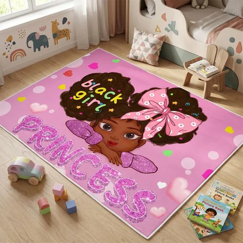 Miniatura 28 de Alfombra de gato para habitación de niñas, diseño de dibujos animados, decoración para dormitorio, bonita alfombra de área de gatos, alfombras
