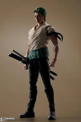 Miniatura 10 de TAMASHII NATIONS - Una serie de Netflix: One Piece - Figura de acción Roronoa Zoro S.H.Figuarts