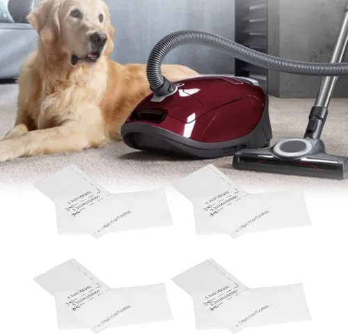 Miniatura 4 de Paquete de 10 bolsas de limpieza de aire, bolsas para aspiradora AirClean, kit de pantalla de filtro de fibra accesorios para aspiradora, repuesto