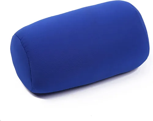 Miniatura 13 de Almohada de cuello de microcuentas, almohada de tubo blando para soporte de cuello o espalda, cojín cilíndrico cervical para el hogar, sofá, cama