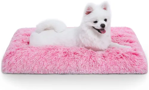 Miniatura 11 de Vonabem Alfombrilla para Jaula de Perro Grande 36 Pulgadas, Cama Lavable para Jaula para Perros Grandes y Medianos, Alfombrillas Suave de Felpa