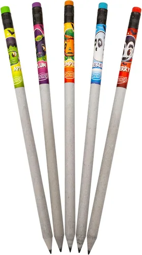 Miniatura 7 de Lápices de Halloween Smencils – Lápices perfumados gourmet patentados HB #2, 5 unidades, regalos para niños, suministros escolares, recompensas