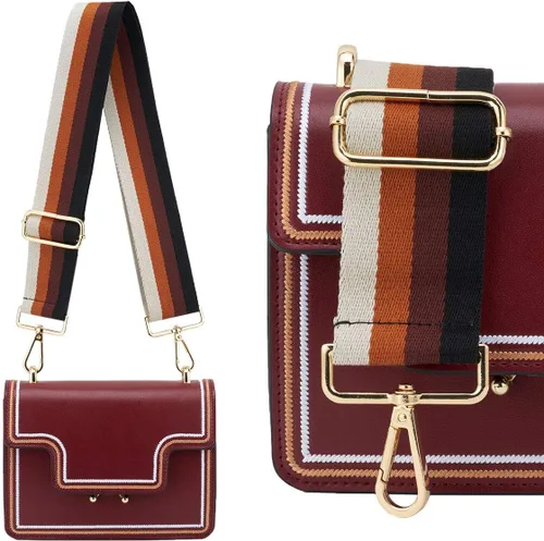 Miniatura 85 de ZOOEASS - Correa de repuesto para cartera, para colgar en el hombro o para cruzar, ancha y ajustable, de lona