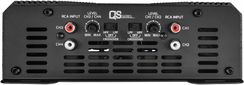 Miniatura 5 de PRV Audio QS1200.4 Amplificador de audio para coche compacto de 4 canales de 2 ohmios 4 x 310 vatios RMS a 2 ohmios - Estéreo de alta potencia de 12