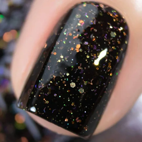 Miniatura 9 de Vishine - Esmalte de uñas de gel con purpurina de diamante, oro claro brillante, lámpara UV LED de desprendimiento brillante, color brillante