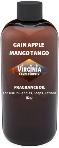 Gainy - Aceite aromático tipo mango de manzana (nuestra versión de la marca) (botella de 16 onzas) para hacer velas, hacer jabón, hacer tartas,