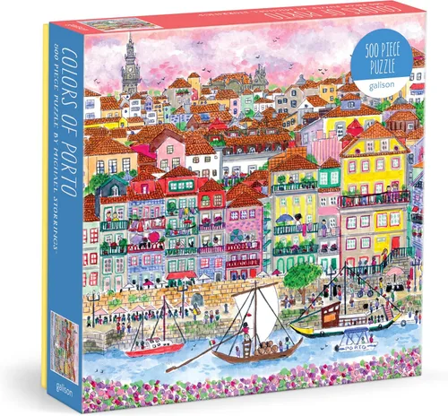 Miniatura 9 de Galison Costa de Italia – Rompecabezas de 1000 piezas Michael Storrings con hermosa obra de arte de la playa de verano de Positano, Italia