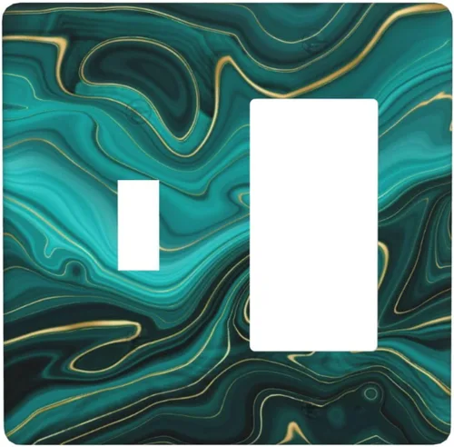 Miniatura 69 de Placa de cubierta de tomacorriente con diseño de mariposa, placas decorativas de pared, 1 gang, cubiertas de enchufes eléctricos, placa frontal Arte