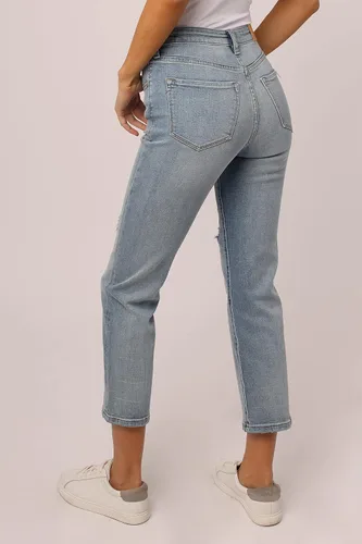 Miniatura 3 de DEAR JOHN Frankie jeans de mujer de pierna recta de tiro alto