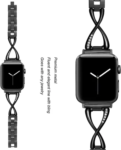 Miniatura 3 de Secbolt Correas compatibles con Apple Watch Band de 1.496 pulgadas, 1.575 pulgadas, 1.614 pulgadas, 1.654 pulgadas, 1.732 pulgadas, 1.772 pulgadas
