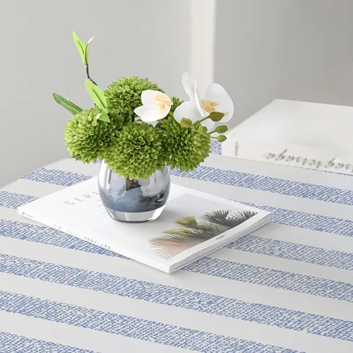 Miniatura 7 de Papel Tapiz Autoadhesivo de Rayas Azul Marino Despegar y Pegar Lavable Papel de Contacto Autoadhesivo para Dormitorio Envoltura de Vinilo Decoración