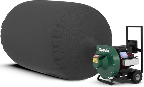 (1) Bolsas de vacío de eliminación de aislamiento – Súper resistentes a desgarros de 6 pies x 4 pies – Boquilla fácil de llenar y filtro de polvo