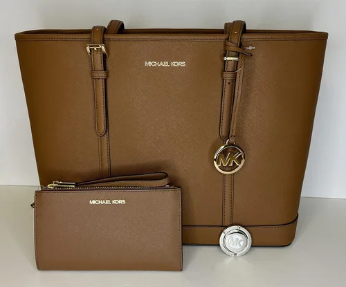 Miniatura 2 de Michael Kors MICHAEL Michael Kors Jet Set - Bolso de hombro grande TZ de viaje con doble cierre para la muñeca