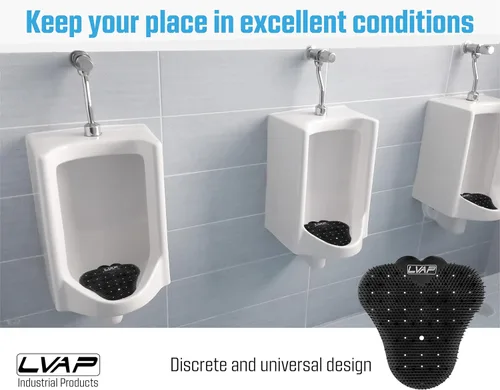 Miniatura 5 de LVAP Desodorante para Pantalla de Urinario (Paquete de 12) - Pastillas Anti-Salpicadura para Urinario, Desodorante para Inodoro, Pantallas