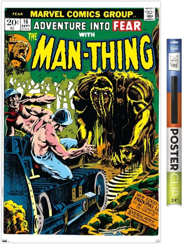 Miniatura 17 de Trends International Marvel Comics: Man-Thing #16 - Póster de pared, 34 pulgadas de largo x 22.4 W, versión premium sin marco