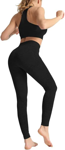 Miniatura 3 de WodoWei - Conjunto de 2 piezas de entrenamiento para mujer