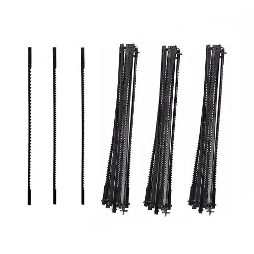 Miniatura 2 de FOXBC Hojas de sierra de desplazamiento Hobby de 3 pulgadas, extremo de pasador 15 TPI, 18 TPI, 24 TPI, (paquete de 36) aptas para Sears Craftsman