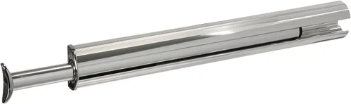 Miniatura 2 de TAG Hardware - Barra de valet extraíble de alta calidad de 11 3/4 pulgadas de largo (aluminio mate con cromado)