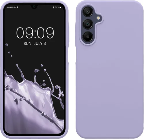 Miniatura 64 de kwmobile Funda Compatible con Samsung Galaxy A14 5G - Funda de teléfono de TPU y silicona con acabado suave - Verde Lima