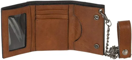 Miniatura 3 de Bioworld Zelda - Cartera Hylian Shield de PU y lona para videojuegos, Multi, Cartera con cinturón