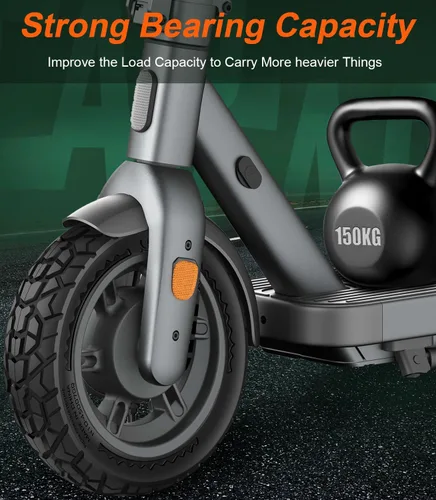 Miniatura 7 de BANGTING 2 piezas de mejora de neumáticos sólidos para todo terreno 50/75-6.1 para scooters, neumáticos sin cámara de 8.5x2 pulgadas para Gotrax GXL